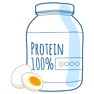 proteina de huevo